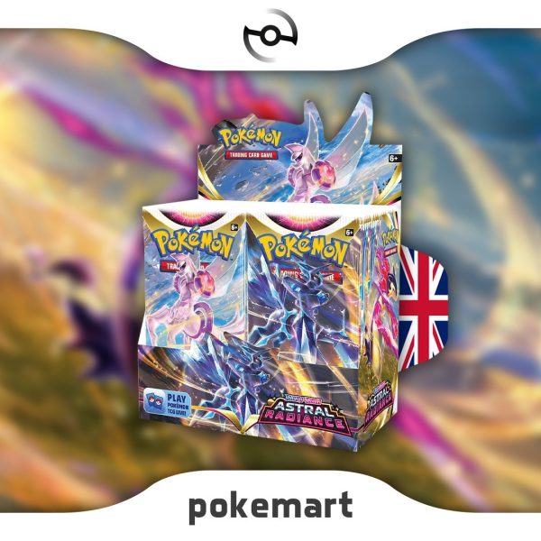 Pokémon Spada e Scudo Astral Radiance Booster box pokemart.it