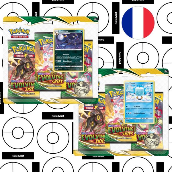 Pokémon Evoluzione Céleste Tri-pack booster FR pokemart.be