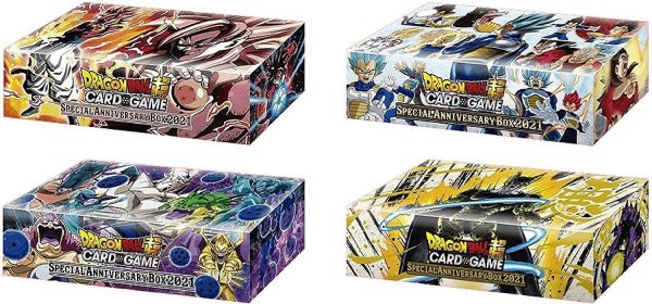 Dragonball Z SCG Scatola Anniversario Speciale 2021 - Set artistico (4 scatole) Pokemart.it