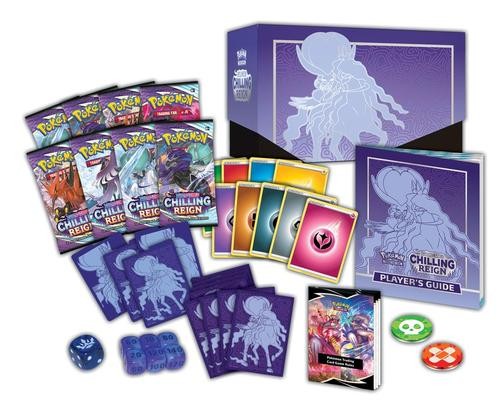 Chilling Reign Elite Trainer Box Shadow Rider calyrex accessori Pokemart.be