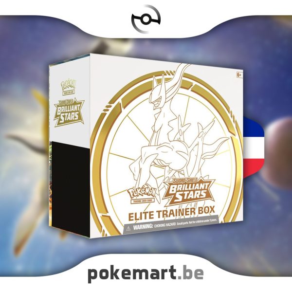 Cartes Pokémon Stars Étincelantes dresseur d'élite ETB Pokemart.be