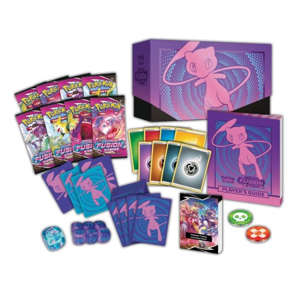 Pokémon Elite Trainer Box Fusion Strike Mew contenuto pokemart.it