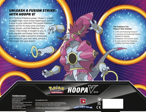 Hoopa V Box back Fusion Strike Pokemart.be