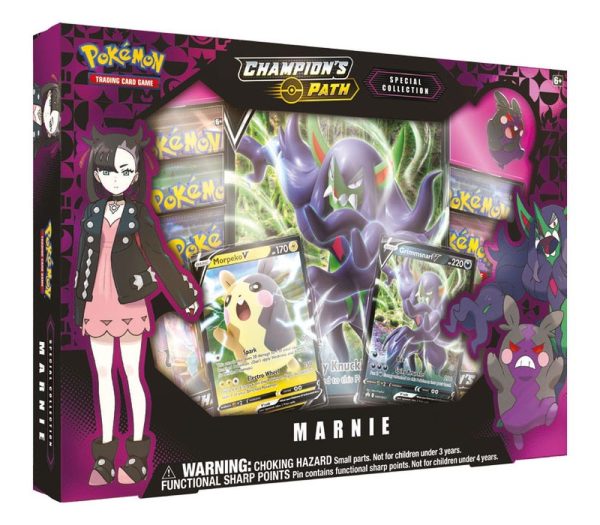 Pokemontcg percorso dei campioni spilla collezione speciale Marnie