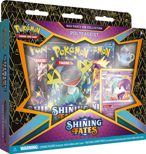 Collezione di spille Shining Fates Polteageist