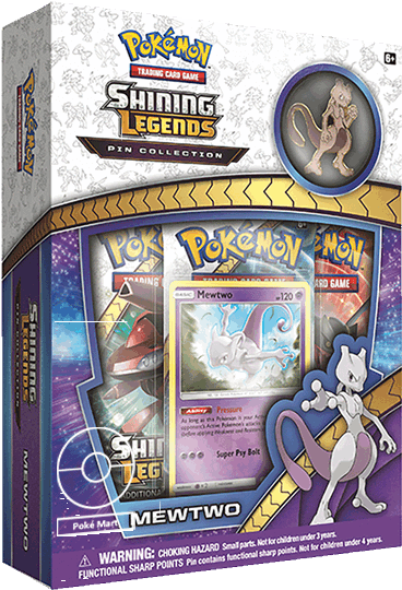 Collezione di spille Mewtwo delle leggende splendenti