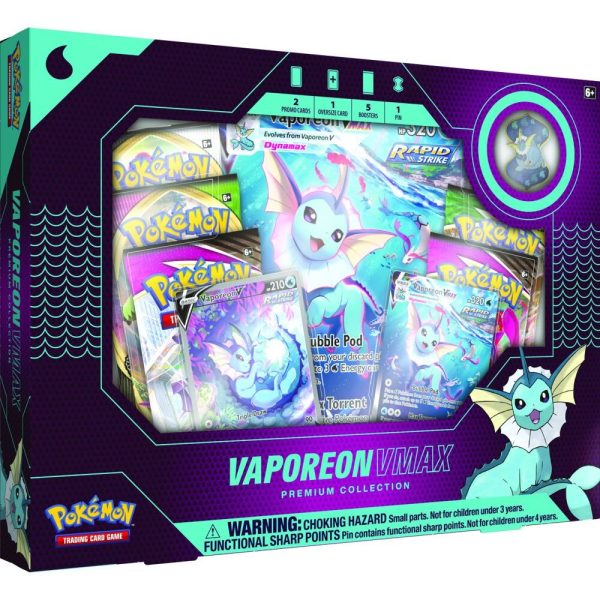 Vaporeon VMAX Collezione Premium - Pokémon pokemart.it