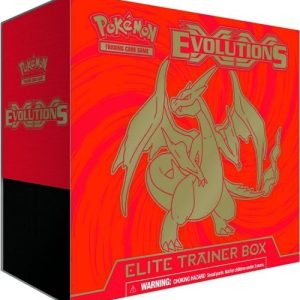 scatola dell'allenatore d'elite delle evoluzioni Charizard