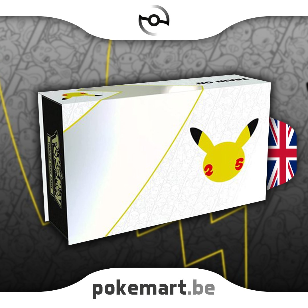 Pokémon 25° Anniversario Celebrazioni Elite Trainer Box 