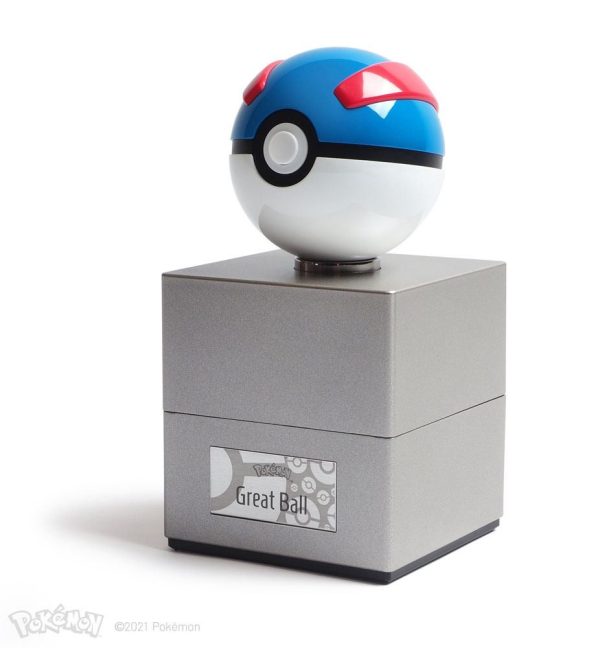 Pokémon Diecast Replica Great Ball anello illustrazione pokemart.it