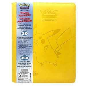 Raccoglitore ultra pro premium pikachu pokemart