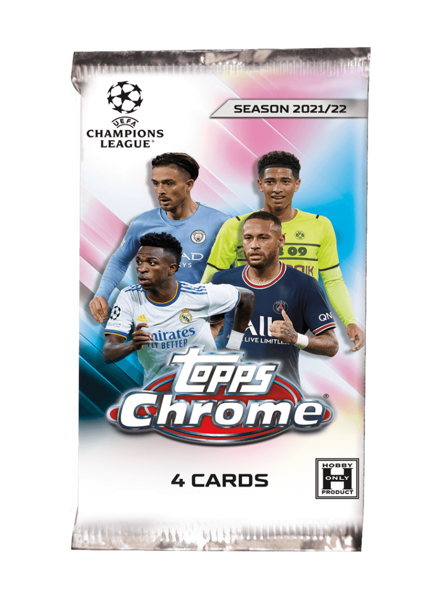 Topps Chrome 2021–22 UEFA Champions League Hobby box