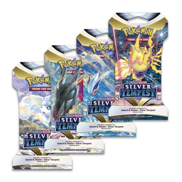 Pokémon Silver Tempest Sleeved Booster pokemart