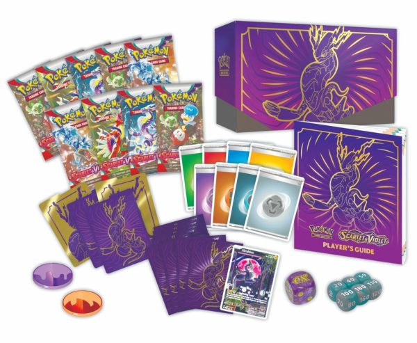 Pokémon Écarlate et Violet Coffret Dresseur D'Élite Miraidon contenu pokemart