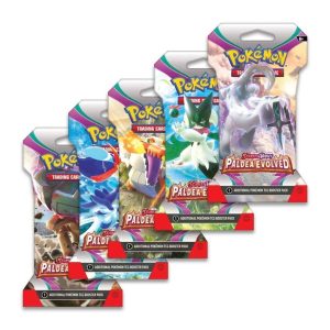 Pokemon Scarlet e Viola Paldea Evoluto booster a maniche pokemart