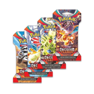 Pokemon Obsidian Flames Booster con maniche pokemart