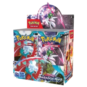 pokemon scarlatto viola SV04 Paradox Rift Booster display pokemart