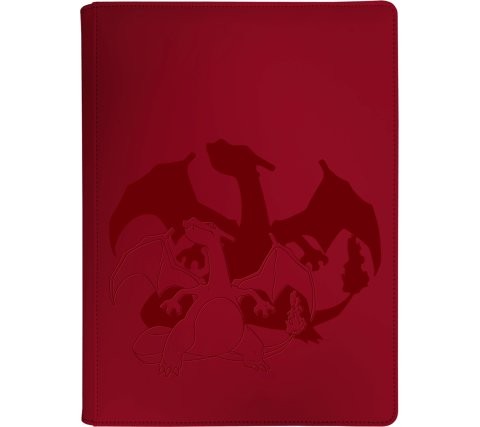 Ultra Pro Charizard 9 pocket premium binder frontale Pokemart