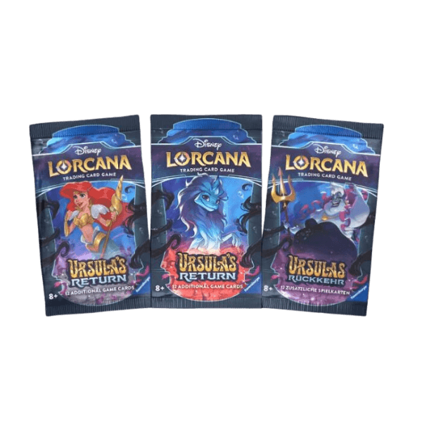 Disney Lorcana - Il ritorno di Ursula - Booster con maniche - Pokemart.it