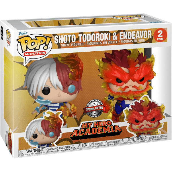 Funko!
Pop!
Animazione!
My Hero Academy Shoto Todoroki & Endeavor (2 pack) - Pokemart