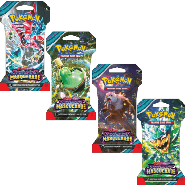 Pokemon TCG - Twilight Masquerade Booster con maniche - Pokemart.it