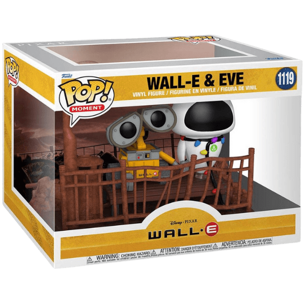 Funko!
Pop!  Disney Pixar!
Wall-E e Eve 1119 - pokemart