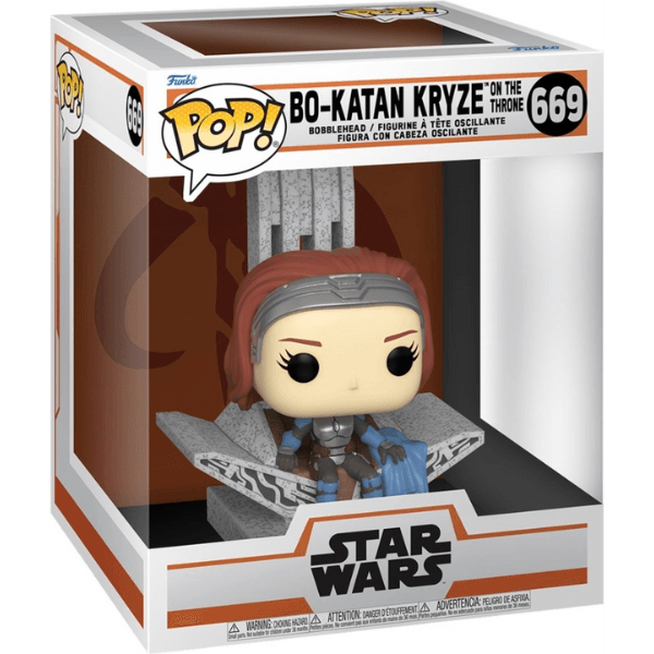 Funko!
Pop!
Disney!
Star Wars Bo-Katan Kryze Sul Trono 669 Pokemart