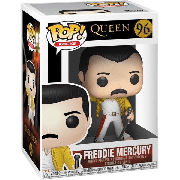 Funko!
Pop!
Icona!
Queen Freddie Mercury 96 Pokemart