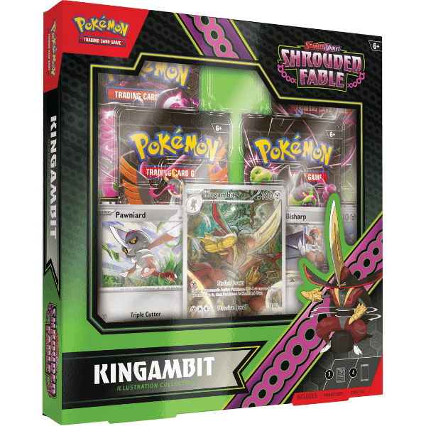 Pokémon TCG SV6.5 Shrouded Fable Kingambit Illustration Collection Pokemart