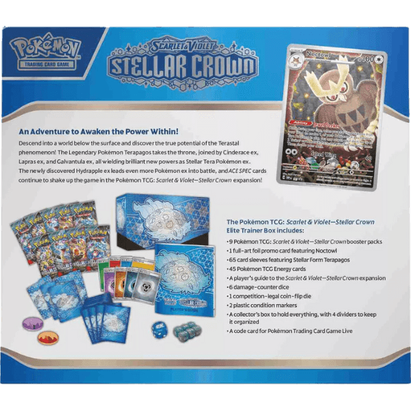 Pokemon TCG - Scarlatto e Viola 7 - Corona Stellare Indietro ETB Pokemart