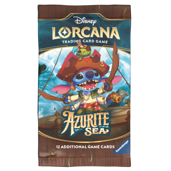 Disney Lorcana Azurite sea booster Stitch Pokemart