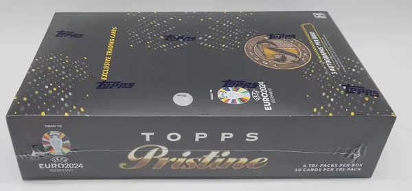 Topps Pristine Road to euro 2024 Hobby Box side